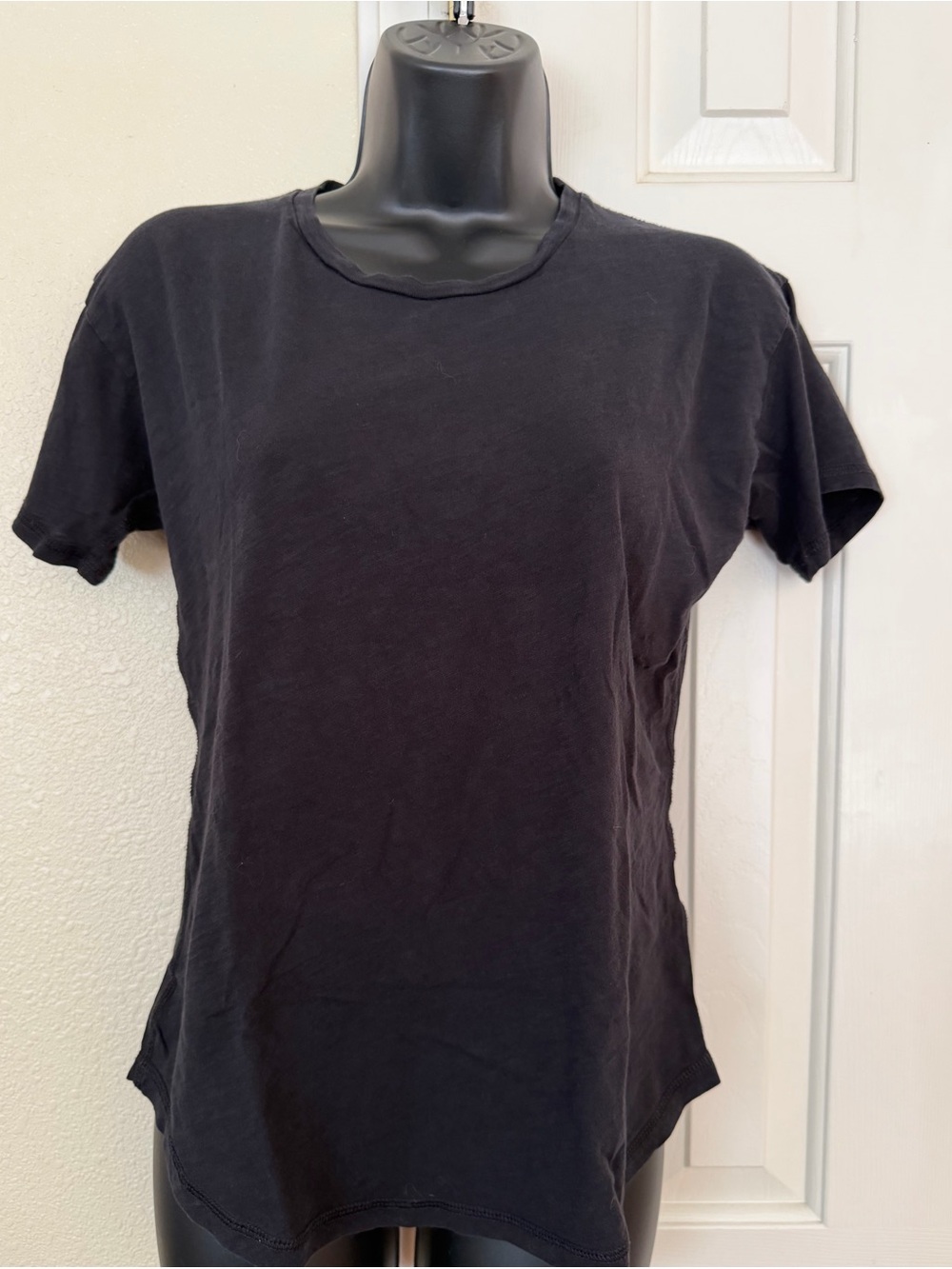 Madewell Black Short Sleeve Crewneck Tee